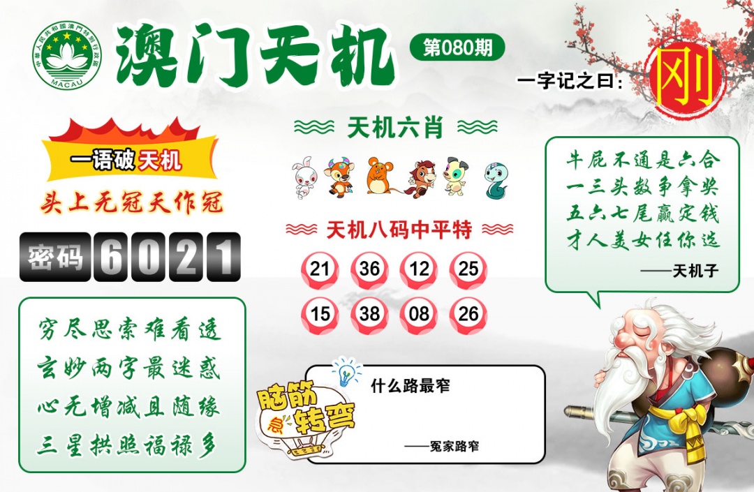 080期澳门天机[图]
